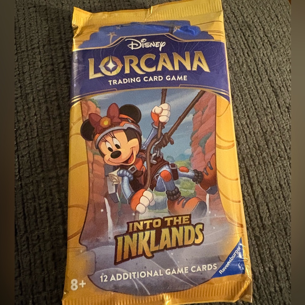 Disney Lorcana Card Game Pack - 12 Cards